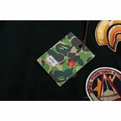Hypeyourbeast Clothes BAPE Shark Head Crazy Patch Tee Shirt 17 Hypeyourbeast Clothes BAPE Shark Head Crazy Patch Tee Shirt