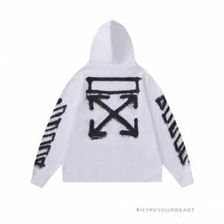 HypeYourBeast Off-White Hoodie Hallow White Hoodies & Jackets