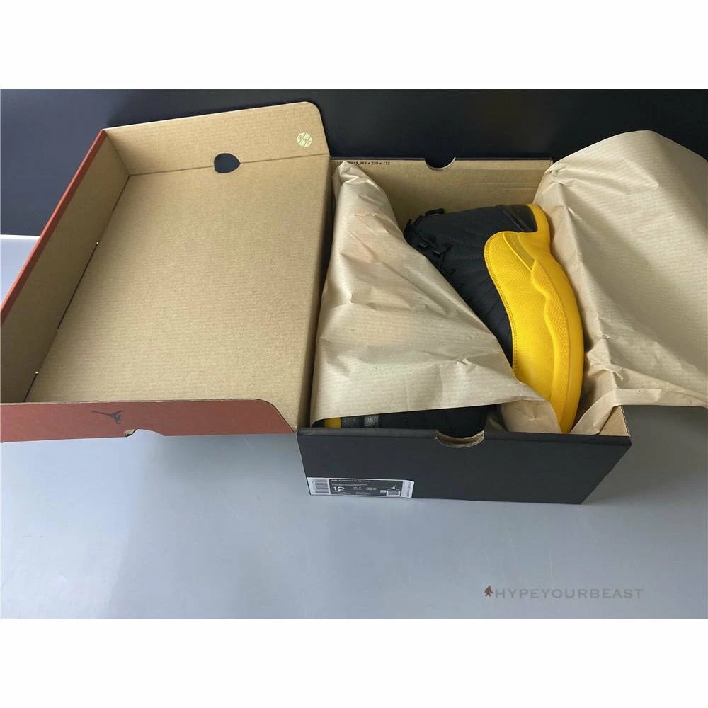 Hypeyourbeast Air Jordan 12 Retro Black 'University Gold' 18 Hypeyourbeast Air Jordan 12 Retro Black 'University Gold'