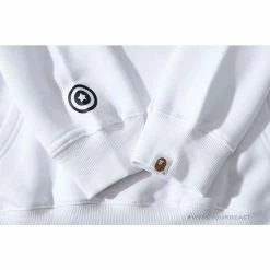 Hypeyourbeast Clothes BAPE Marilyn Monroe Hoodie 'WHITE'