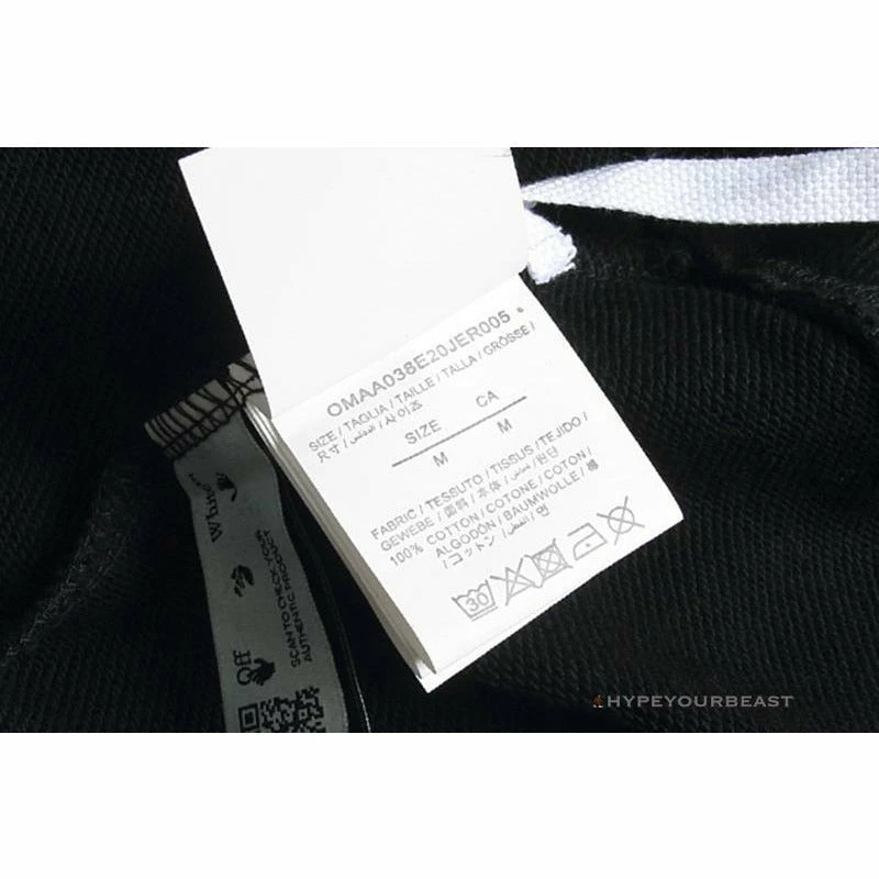 HypeYourBeast Off White Hoodie Black RED 12 HypeYourBeast Off White Hoodie Black RED
