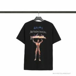 Hypeyourbeast OFF-WHITE Travis Scott Cactus Jack Tee Shirt 'BLACK'