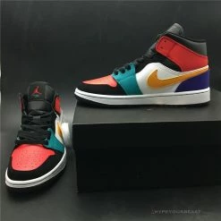 Hypeyourbeast Air Jordan 1 Mid SE WMNS 'Multi Patent'