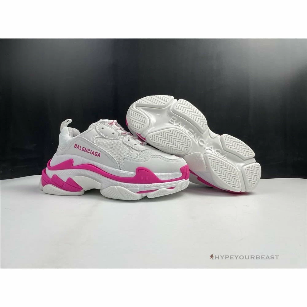 HypeYourBeast Balenciaga Triple S BCG Triple S White Pink 1 HypeYourBeast Balenciaga Triple S BCG Triple S White Pink