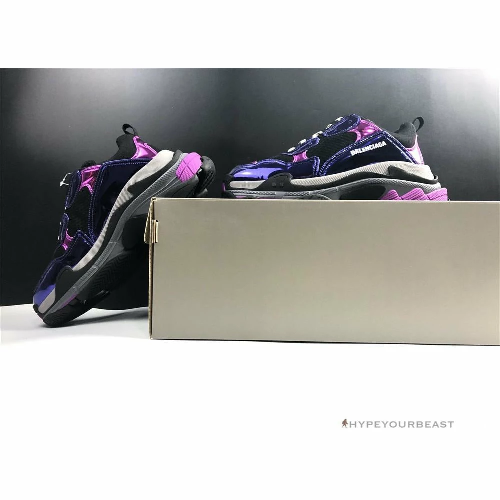 Hypeyourbeast Balenciaga Triple S Purple / Pink 7 Hypeyourbeast Balenciaga Triple S Purple / Pink
