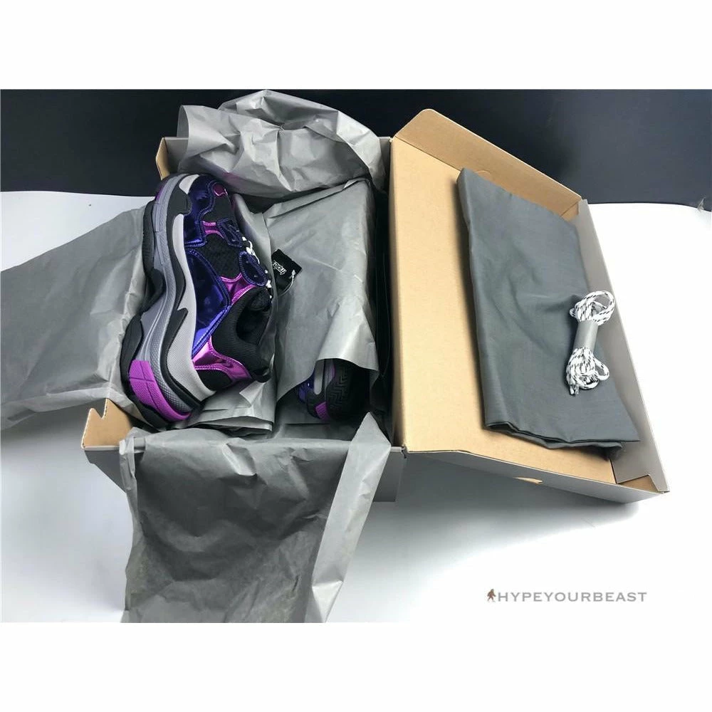 Hypeyourbeast Balenciaga Triple S Purple / Pink 16 Hypeyourbeast Balenciaga Triple S Purple / Pink