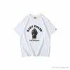 Hypeyourbeast Clothes BAPE Baby Shark Blue Shark Tee Shirt 'WHITE'