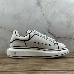 HypeYourBeast Alexander McQueen White / Black Outline