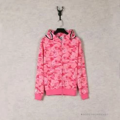 HypeYourBeast Bape Hoodie Pink