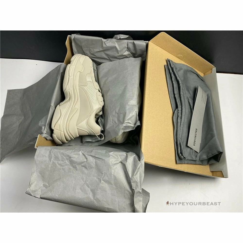 Hypeyourbeast Balenciaga Triple S BCG Triple S Beige 8 Hypeyourbeast Balenciaga Triple S BCG Triple S Beige