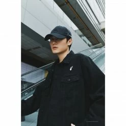 HypeYourBeast Off White Denim Black Jacket - White Hoodies & Jackets