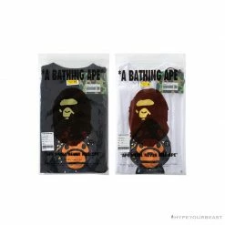 Hypeyourbeast BAPE Baby Milo Blue Shark Hat Little Monkey Tee Shirt 'WHITE'