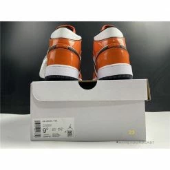 Hypeyourbeast Air Jordan 1 Mid Turf Orange Patent 24 Hypeyourbeast Air Jordan 1 Mid Turf Orange Patent
