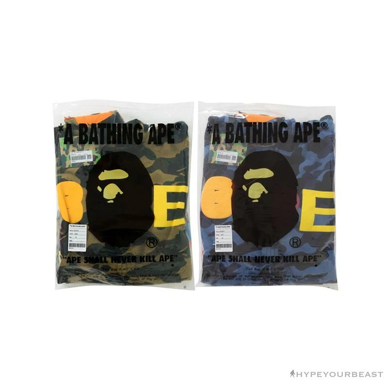 Hypeyourbeast BAPE X Readymade Tiger Head Foam Camouflage Hoodie 'GREEN' Clothes 7 Hypeyourbeast BAPE X Readymade Tiger Head Foam Camouflage Hoodie 'GREEN' Clothes