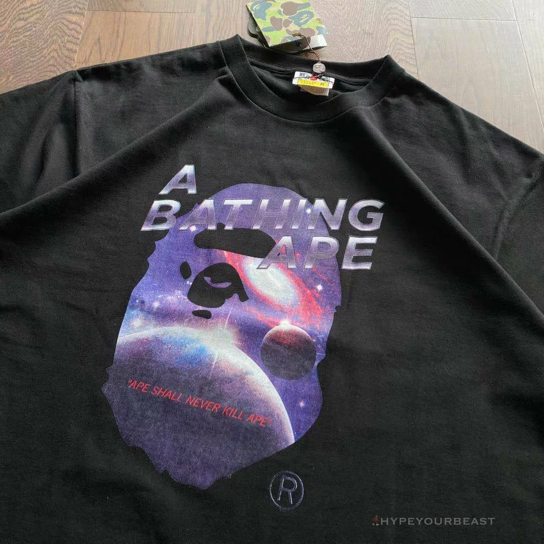 Hypeyourbeast Bape Tee Shirt Black Galaxy 3 Hypeyourbeast Bape Tee Shirt Black Galaxy