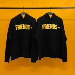HypeYourBeast Hoodies & Jackets Vlone Yellow And Black Friends Hoodie 13 HypeYourBeast Hoodies & Jackets Vlone Yellow And Black Friends Hoodie
