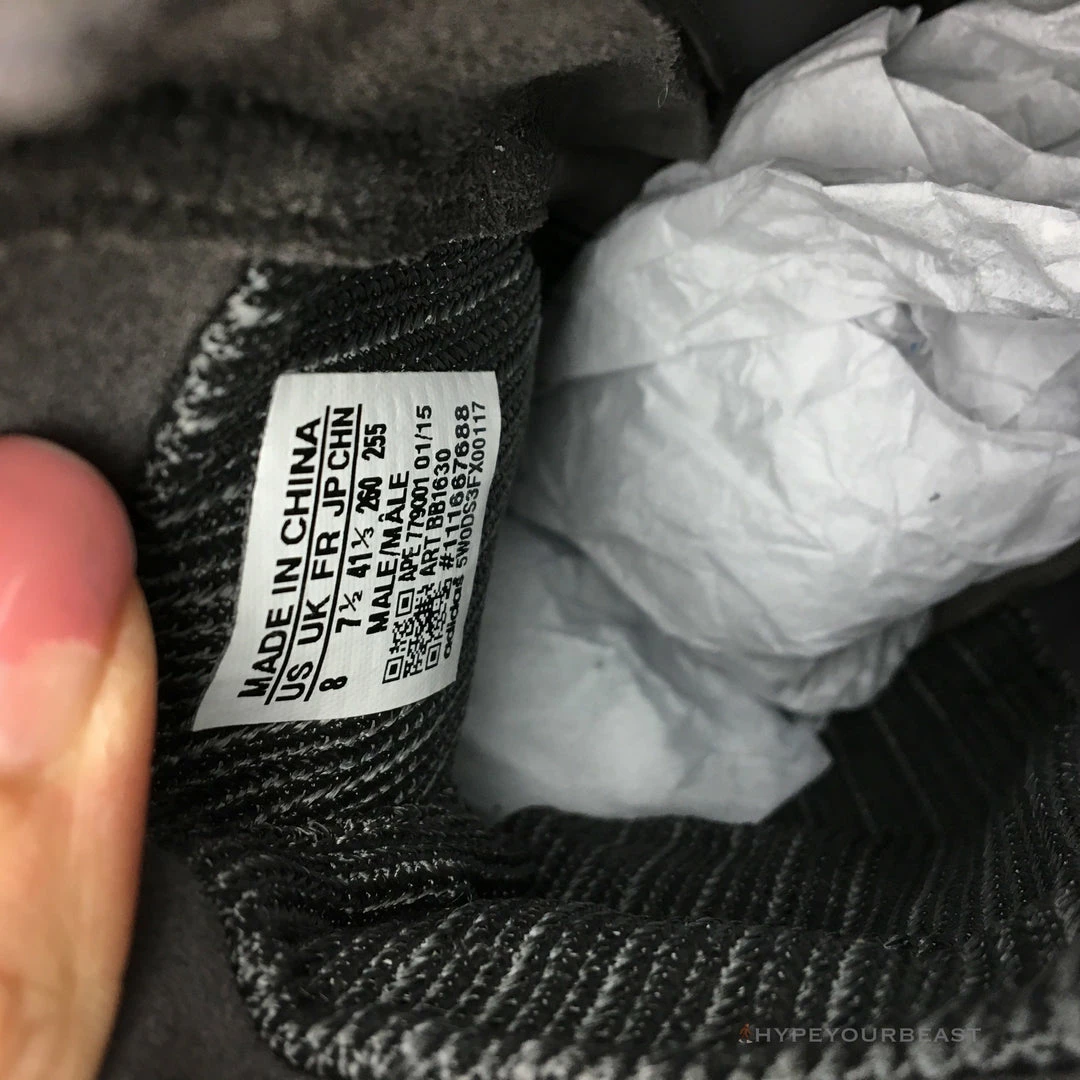 Hypeyourbeast Yeezy Boost 750 Black / White / Supreme 8 Hypeyourbeast Yeezy Boost 750 Black / White / Supreme