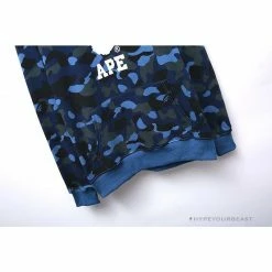Hypeyourbeast BAPE X Bathing Ape Head Camouflage Hoodie 'BLUE' 10 Hypeyourbeast BAPE X Bathing Ape Head Camouflage Hoodie 'BLUE'