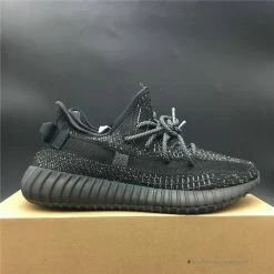 Hypeyourbeast Adidas Yeezy Boost 350 V2 Black / Black / Static