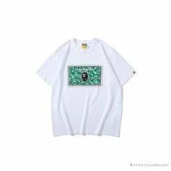 Hypeyourbeast BAPE Spoof Dollar Bill Tee Shirt 'WHITE'