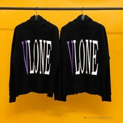 HypeYourBeast Hoodies & Jackets Vlone Purple Black Hoodie