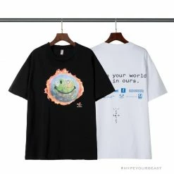 Hypeyourbeast OFF-WHITE Travis Scott Fortnite Peripheral Rap Tee Shirt
