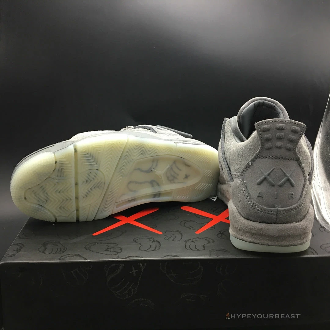 Hypeyourbeast Jordan 4 X KAWS Gray 11 Hypeyourbeast Jordan 4 X KAWS Gray