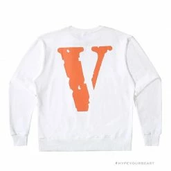 HypeYourBeast Shirts Vlone Orange Shirt - White