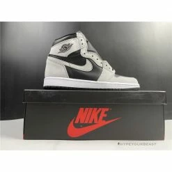 HypeYourBeast Air Jordan 1 High Black Smoke Grey