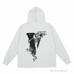 HypeYourBeast Hoodies & Jackets Vlone Black White Serpent Hoodie 18 HypeYourBeast Hoodies & Jackets Vlone Black White Serpent Hoodie