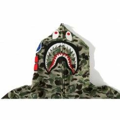 Hypeyourbeast Clothes BAPE Chinese Style Ink Camouflage 10th Anniversary Limited Hoodie 'GREEN' 14 Hypeyourbeast Clothes BAPE Chinese Style Ink Camouflage 10th Anniversary Limited Hoodie 'GREEN'