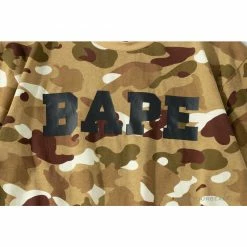 Hypeyourbeast Clothes BAPE Military Style Desert Camouflage Tee Shirt 'YELLOW'