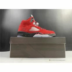 HypeYourBeast Air Jordan 5 Retro 'Raging Bulls Red'
