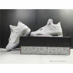 HypeYourBeast Air Jordan 4 'White Tech Grey'
