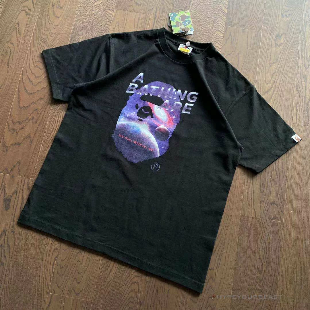 Hypeyourbeast Bape Tee Shirt Black Galaxy 2 Hypeyourbeast Bape Tee Shirt Black Galaxy