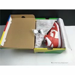 Hypeyourbeast Nike Dunk High X Supreme Red 36 Hypeyourbeast Nike Dunk High X Supreme Red