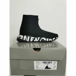 HypeYourBeast BCG Sock Sneakers Black Black White Balanciaga Sock Sneakers