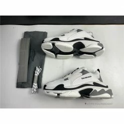 Hypeyourbeast BCG Triple S White / Black Balenciaga Triple S