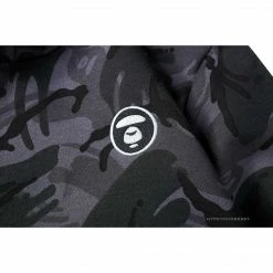 HypeYourBeast Bape Camo Hoodie Black Camouflage Clothes