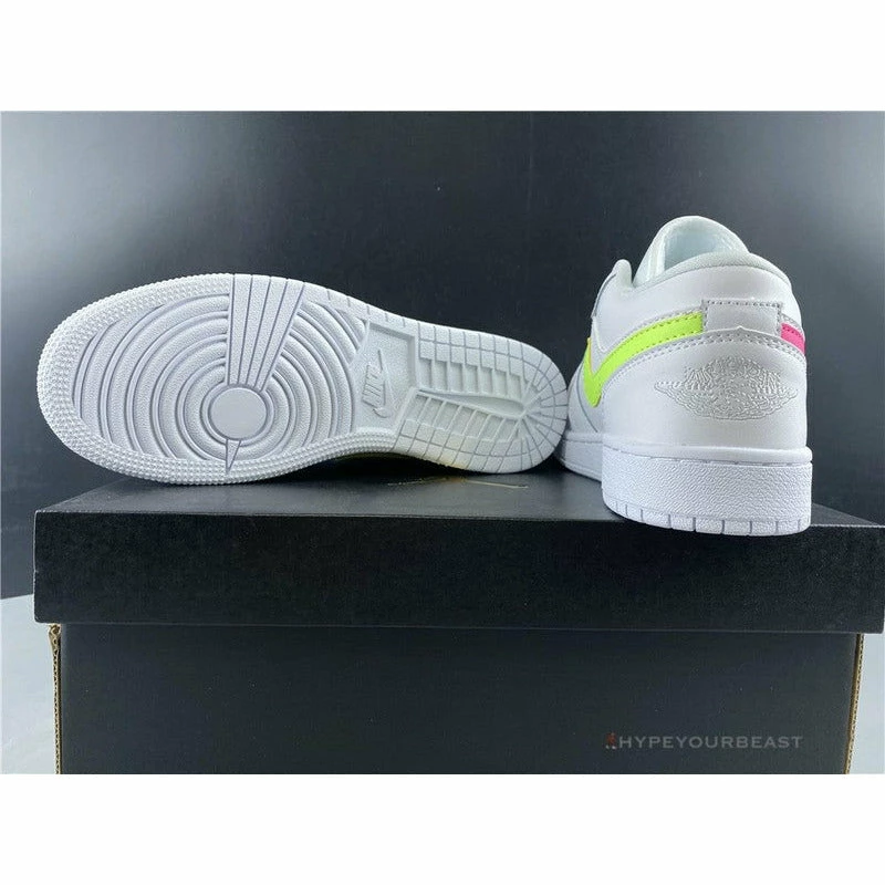 Hypeyourbeast Air Jordan 1 Low 'White Multi-Color' 14 Hypeyourbeast Air Jordan 1 Low 'White Multi-Color'
