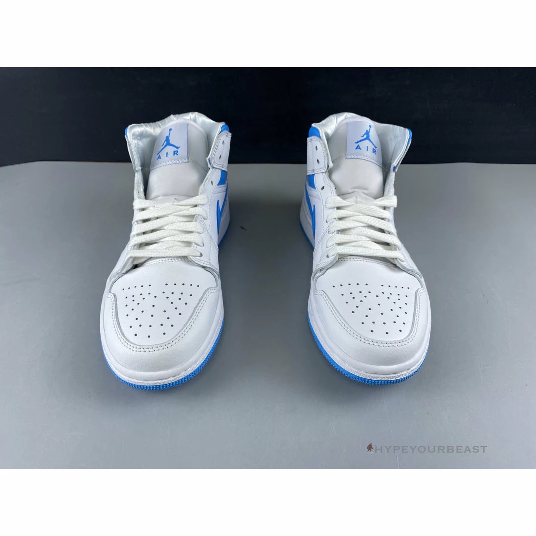 Hypeyourbeast Air Jordan 1 Mid Sail Light Blue 18 Hypeyourbeast Air Jordan 1 Mid Sail Light Blue