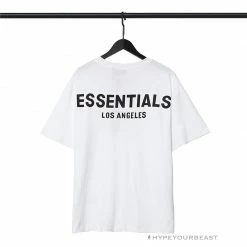 HypeYourBeast FOG Essentials Tee Shirt ‘Los Angeles’ WHITE T-Shirts