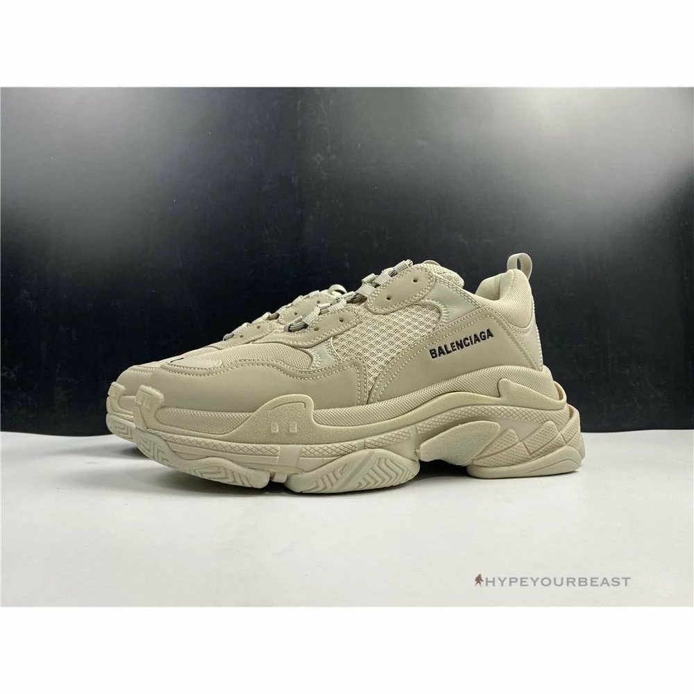 Hypeyourbeast Balenciaga Triple S BCG Triple S Beige 2 Hypeyourbeast Balenciaga Triple S BCG Triple S Beige