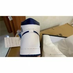 Hypeyourbeast Air Jordan 1 High 'OG' Metallic Navy