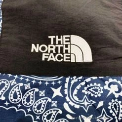 HypeYourBeast Supreme X TNF Bandana Jacket Blue Hoodies & Jackets