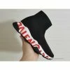 HypeYourBeast BCG Sock Sneakers Black White Red Balanciaga Sock Sneakers