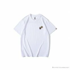 Hypeyourbeast BAPE Readymade Small Bee Camouflage Letter Tee Shirt 'GREEN' Clothes