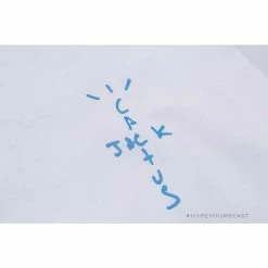 Hypeyourbeast OFF-WHITE Travis Scott Cactus Jack Tee Shirt 'WHITE'