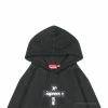 HypeYourBeast Hoodies & Jackets Supreme Cross Box Logo Hoodie Black