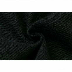 HypeYourBeast Off White Denim Black Jacket - Black Hoodies & Jackets